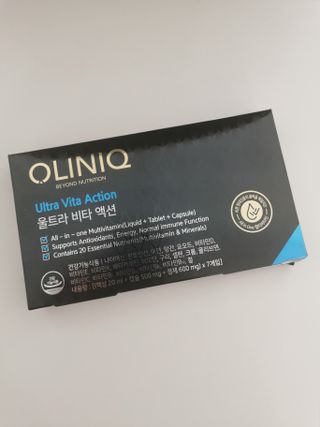 올리닉 울트라비타액션 — 5점을 준 리뷰어가 2021년 11월 올린 사용 사진