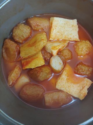 [풀무원] 빨간오뎅 2종 - 빨간오뎅탕/빨간오뎅볶이 세트 — 4점을 준 리뷰어가 2021년 3월 올린 사용 사진