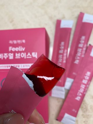 필리브 비주얼 브이스틱 — 5점을 준 리뷰어가 2021년 6월 올린 사용 사진