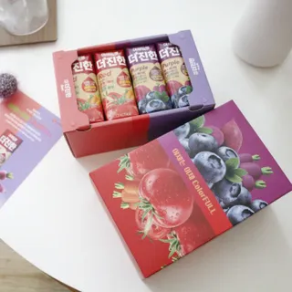 [롯데칠성] 야채듬뿍 더'진한 [롯데칠성] 야채는 이제 COLORFULL! 야채듬뿍  더 진한 레드 4개 +퍼플 4개 (총 8개) — 5점을 준 리뷰어가 2023년 6월 올린 사용 사진