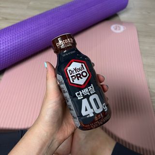 닥터유 프로 단백질 드링크 40g 초코 닥터유 프로 단백질드링크 40g 초코 — 5점을 준 리뷰어가 2024년 9월 올린 사용 사진