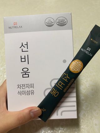 [뉴트릴렉스] 선비움 첨가물 없는 착한 차전자피 식이섬유  2박스 — 3점을 준 리뷰어가 2021년 7월 올린 사용 사진