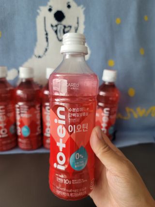 비케어드 생기레드에너지 이오틴 340ml 5개입 — 4.5점을 준 리뷰어가 2021년 7월 올린 사용 사진