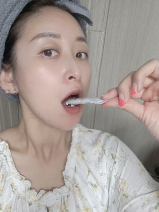 라보르 프렌치 콜라겐 화이트 — 5점을 준 리뷰어가 2022년 10월 올린 사용 사진