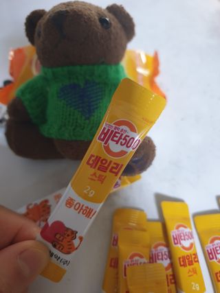 광동생활건강 [광동] 비타 500 데일리 스틱 VB, VC를 함유한 멀티비타민 30포+30포 — 5점을 준 리뷰어가 2022년 7월 올린 사용 사진