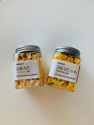 페페로니 진짜 프리바이오틱스 치즈+치즈고구마 180g+180g — 5점을 준 리뷰어가 2021년 7월 올린 사용 사진
