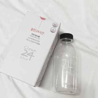 클린24시간 1BOX(5포) + 전용보틀(500ml) — 4.5점을 준 리뷰어가 2022년 8월 올린 사용 사진