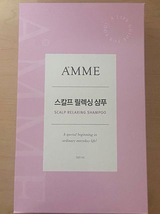 아므 스칼프 릴렉싱 샴푸 — 5점을 준 리뷰어가 2021년 4월 올린 사용 사진