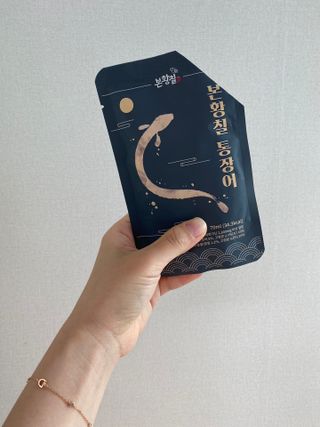 [비린내 완벽제거] 본황칠 통장어 국내산 장어즙 아르기닌 2800mg 장어즙효능 기력보강 — 5점을 준 리뷰어가 2022년 8월 올린 사용 사진