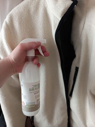 [엠메이데이] 그린티 피톤치드 감쪽같이 500ml + 손소독액 50ml — 5점을 준 리뷰어가 2022년 3월 올린 사용 사진