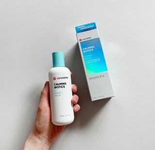 리더스코스메틱 리더스 카밍 바이오틱스 에센스 워터 — 5점을 준 리뷰어가 2022년 2월 올린 사용 사진