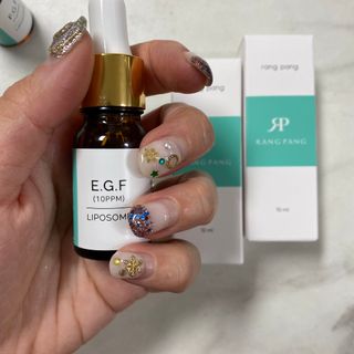 랑팡 EGF+FGF 10ppm 리포좀 앰플 원액 10ml — 5점을 준 리뷰어가 2021년 12월 올린 사용 사진