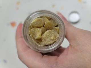 작심연구소 구취제거+충치예방+치아화이트닝 마법의 캔디 덴티팝3종(맛 랜덤 발송) — 4.5점을 준 리뷰어가 2022년 5월 올린 사용 사진