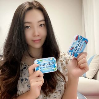 [아이스칩스] 무설탕 비건 자일리톨 캔디 7종 2개기준 — 5점을 준 리뷰어가 2021년 7월 올린 사용 사진