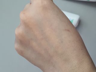 mom e 맘이 내추럴 베이비 케어 크림+바디오일 — 4점을 준 리뷰어가 2021년 1월 올린 사용 사진