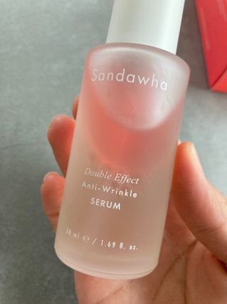 산다화 더블 이펙트 안티 링클 세럼 50ml — 5점을 준 리뷰어가 2023년 11월 올린 사용 사진