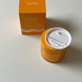 제주인디 비타민 C 반짝 점보 패드 — 5점을 준 리뷰어가 2023년 9월 올린 사용 사진