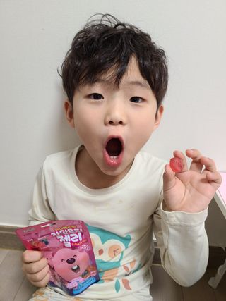 [팔도] 잔망루피젤리 믹스베리맛 42g 8개 — 4점을 준 리뷰어가 2022년 1월 올린 사용 사진