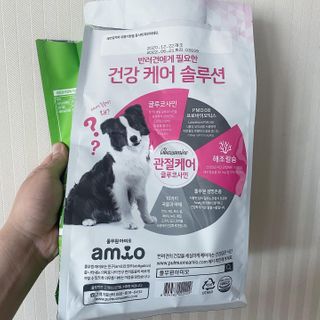[풀무원아미오] 건강담은식단 1kg 3종 — 5점을 준 리뷰어가 2021년 2월 올린 사용 사진