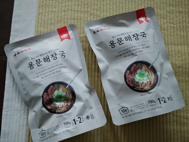 용문해장국 2팩 + 뚝배기 1개 리뷰 사진