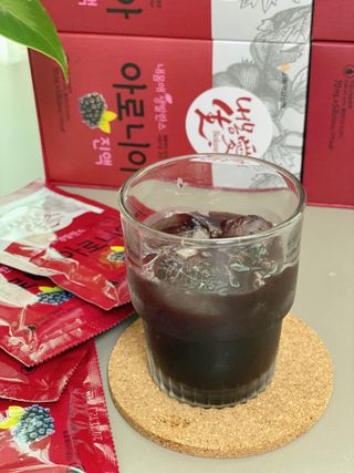 서울약사신협_내몸애생발란스아로니아_70ml x 30포 — 4점을 준 리뷰어가 2021년 6월 올린 사용 사진