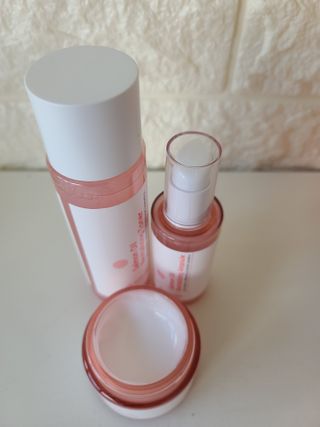 아이앤립 / EYENLIP 아이앤립 연어오일 리바이탈라이징 토너+앰플+크림 3종 세트 — 5점을 준 리뷰어가 2021년 6월 올린 사용 사진