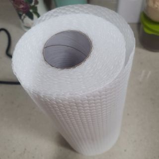 부직포나라 중금속유해물질ZERO 뜯어쓰는 주방 일회용수세미 60매 2매 — 5점을 준 리뷰어가 2022년 10월 올린 사용 사진