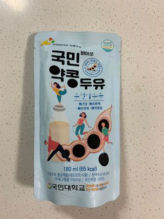 국민바이오 약콩두유 — 5점을 준 리뷰어가 2022년 6월 올린 사용 사진