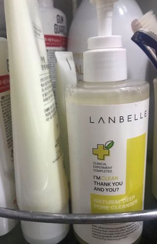 랑벨 내츄럴 딥 포어 클렌저 210ml (저자극 약산성 천연 클렌징 젤) — 5점을 준 리뷰어가 2022년 4월 올린 사용 사진