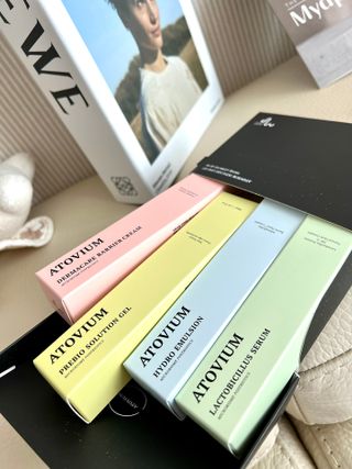 마이디플러스 아토비옴 4종 기프트 패키지 — 5점을 준 리뷰어가 2021년 11월 올린 사용 사진