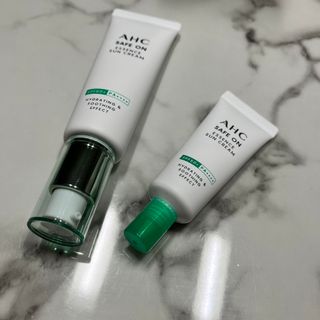 [AHC] 세이프온 에센스 선크림 올리브영 스페셜 증정 기획세트 — 5점을 준 리뷰어가 2022년 6월 올린 사용 사진