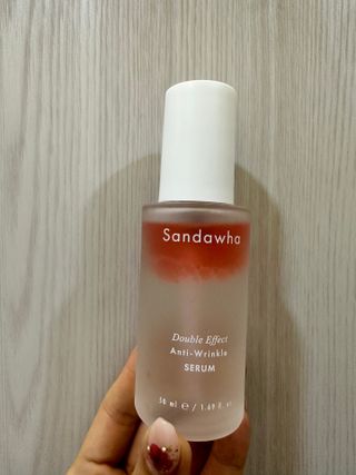 산다화 더블 이펙트 안티 링클 세럼 50ml — 5점을 준 리뷰어가 2023년 4월 올린 사용 사진
