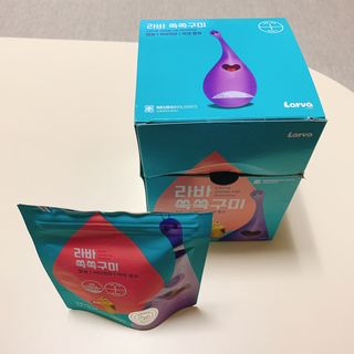 푸름웰니스 라바 쑥쑥구미 36g — 4점을 준 리뷰어가 2022년 2월 올린 사용 사진