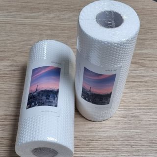 부직포나라 중금속유해물질ZERO 뜯어쓰는 주방 일회용수세미 60매 2매 — 5점을 준 리뷰어가 2022년 11월 올린 사용 사진