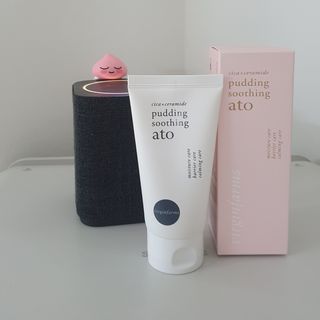 냉장고에 넣어요, 붉은 트러블 피부 다음날 진정되요 [버진팜스 푸딩수딩아토] — 5점을 준 리뷰어가 2021년 8월 올린 사용 사진
