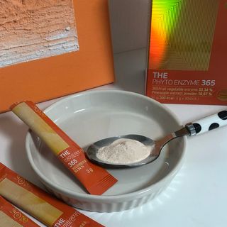 [닥터루템]맛있는 파인애플맛 과채효소 THE파이토엔자임365 1box (30포) — 5점을 준 리뷰어가 2022년 10월 올린 사용 사진
