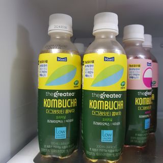 더그레잇티 콤부차 [매일유업] 더그레잇티 44kcal 콤부차 300ml *12개입 (오리지널 6개+베리리치 6개) — 5점을 준 리뷰어가 2023년 8월 올린 사용 사진