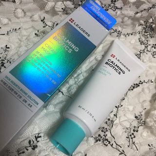 리더스코스메틱 리더스 카밍 바이오틱스 크림 마스크 — 5점을 준 리뷰어가 2021년 4월 올린 사용 사진