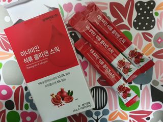 이너미인 석류 콜라겐 스틱 — 5점을 준 리뷰어가 2021년 1월 올린 사용 사진
