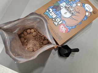 바디랩 체중조절용 프로틴시리얼 그래잇 — 5점을 준 리뷰어가 2022년 4월 올린 사용 사진