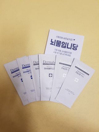 더마힐 헤어 컨디셔닝 샴푸 릴렉스 500ml — 3점을 준 리뷰어가 2021년 1월 올린 사용 사진