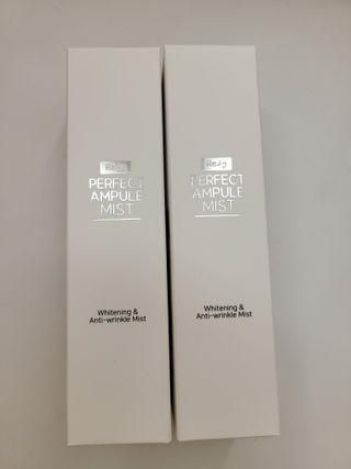 리생 [Re생] 퍼팩트 앰플 이중 기능성 미스트 100ml  피부미백 주름개선 = 총 2개 200ml 증정 — 5점을 준 리뷰어가 2021년 9월 올린 사용 사진