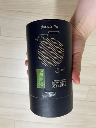 프리마인 자체 기업부설 연구소에서 찾아낸 건강한 수면의 비밀.  슬립토 플러스 30포 — 4.5점을 준 리뷰어가 2022년 6월 올린 사용 사진