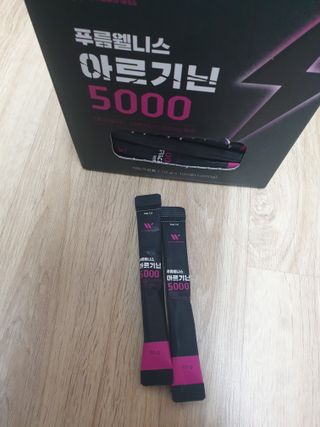 [푸름웰니스] 아르기닌 5000 (10g x 100포) — 4.5점을 준 리뷰어가 2022년 4월 올린 사용 사진