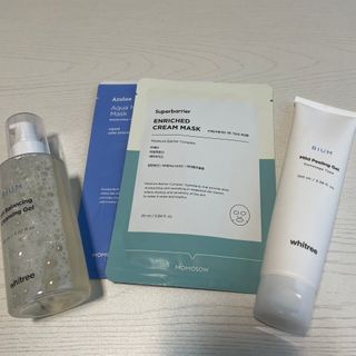 화이트리 비움 약산성 클렌징젤 ,마일드 필링젤 세트 — 5점을 준 리뷰어가 2021년 2월 올린 사용 사진