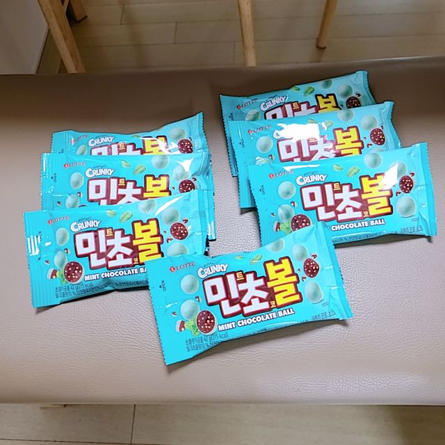 크런키 민초볼 리뷰 사진