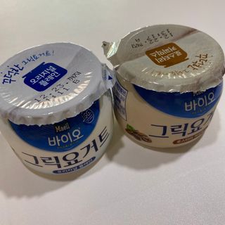 매일바이오 그릭요거트 오리지널 플레인 4개, 로스터리 커피믹스 4개 — 5점을 준 리뷰어가 2021년 12월 올린 사용 사진