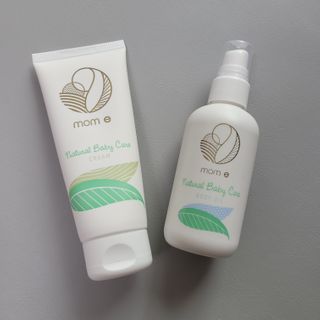 mom e 맘이 내추럴 베이비 케어 크림+바디오일 — 4점을 준 리뷰어가 2021년 1월 올린 사용 사진