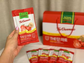 제이제이바이오 더단마토 프리미엄주스 100ml 30팩입 - 무설탕 스테비아 토마토즙 — 5점을 준 리뷰어가 2021년 11월 올린 사용 사진