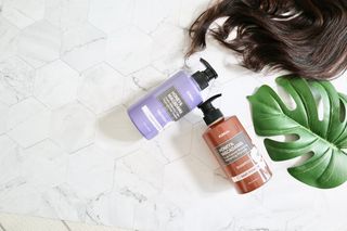 쿤달 [KUNDAL 공식] 프리미엄 헤어 케어 스페셜 세트 샴푸 500ml &amp; 트리트먼트 500ml — 5점을 준 리뷰어가 2021년 3월 올린 사용 사진